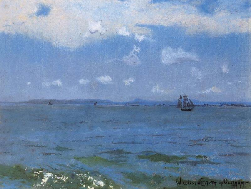 William Stott of Oldham Below Gravesend china oil painting image